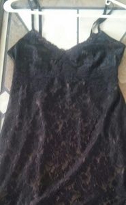 Black lace lingerie Dress